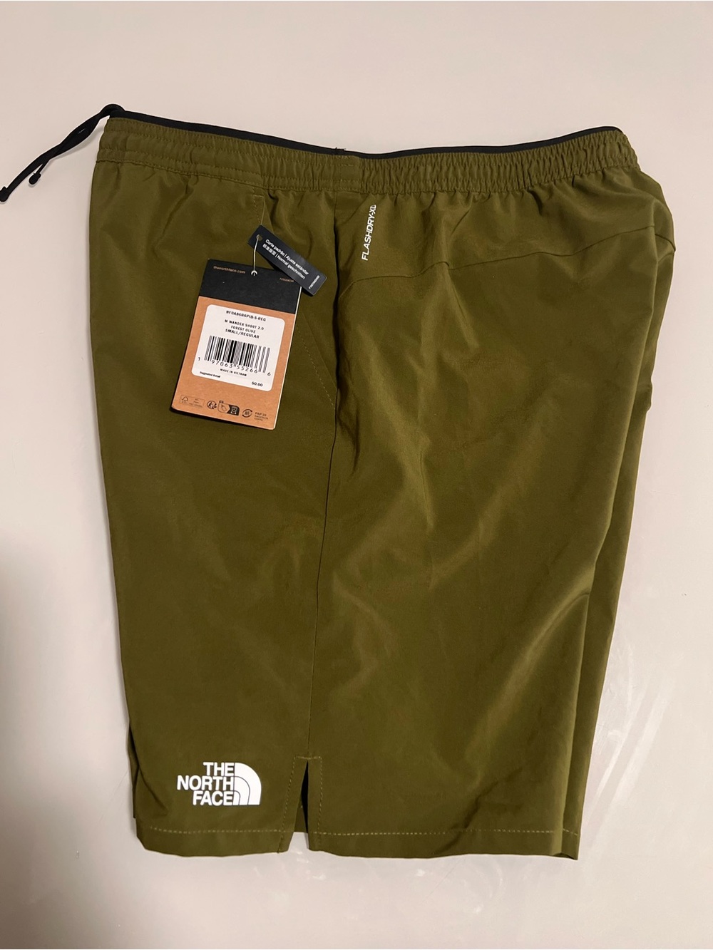 The North Face Olive Green Athletic Shorts